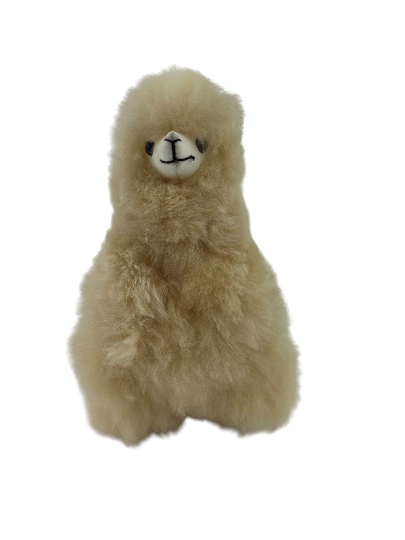 Baby Alpaca Stuffed Animal Doll Size Medium 9"