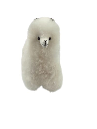 Baby Alpaca Stuffed Animal Doll Size Medium 9"