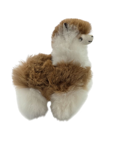 Baby Alpaca Stuffed Animal Doll Size Medium 9"