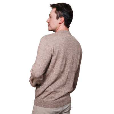 Alpaca Melange Crewneck Sweater