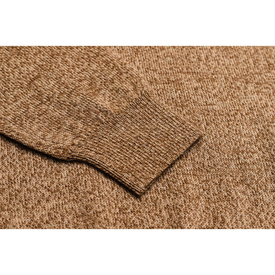 Alpaca Melange Crewneck Sweater