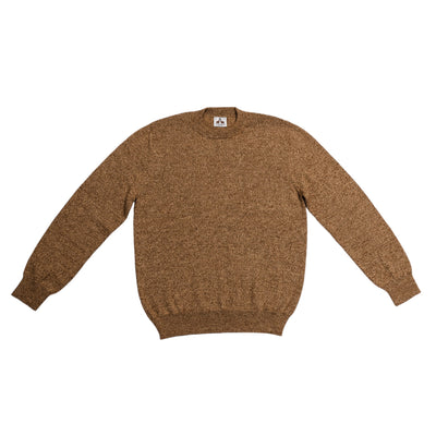 Alpaca Melange Crewneck Sweater