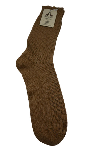 Baby Alpaca Ribbed Socks