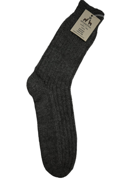 Baby Alpaca Ribbed Socks