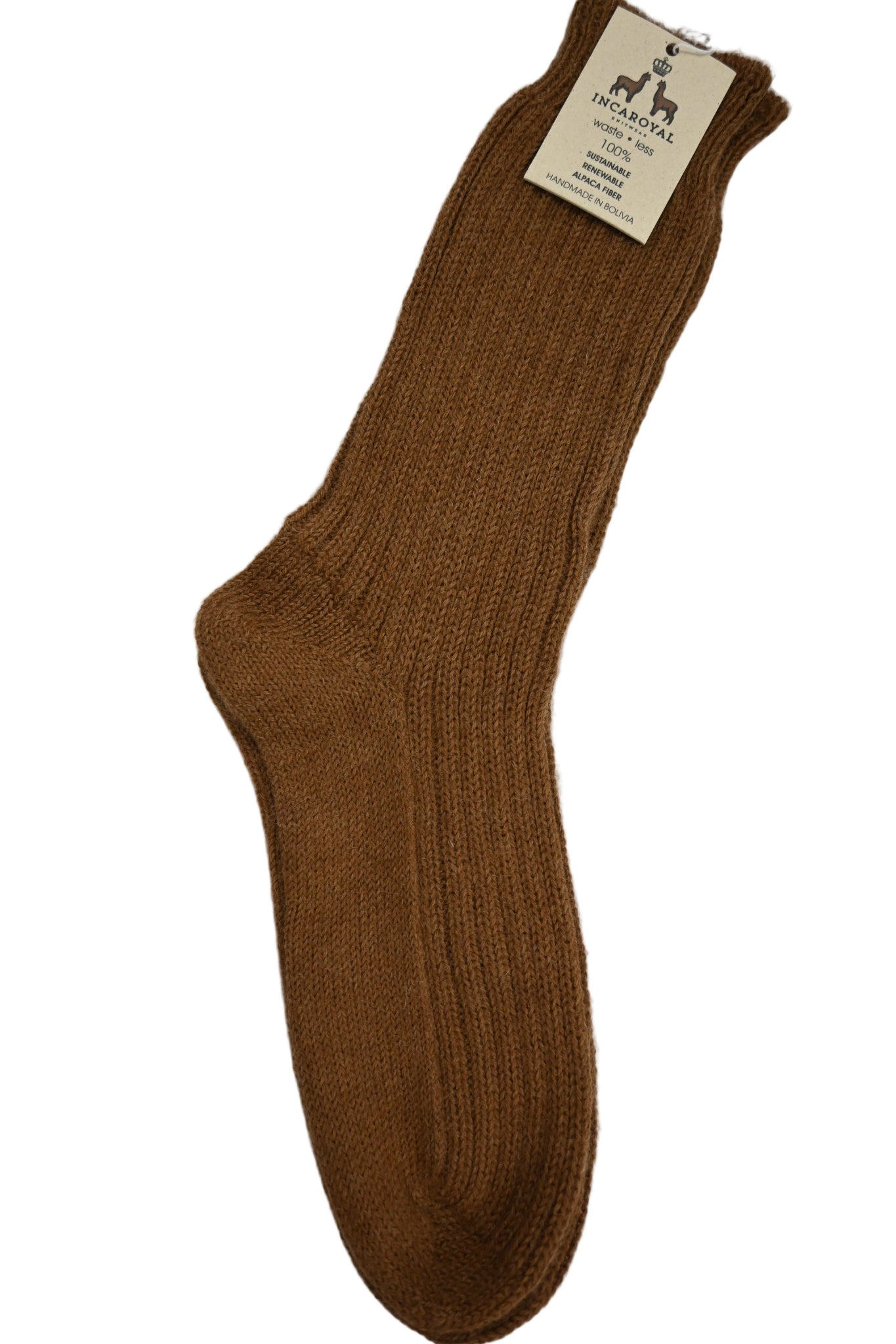 Baby Alpaca Ribbed Socks