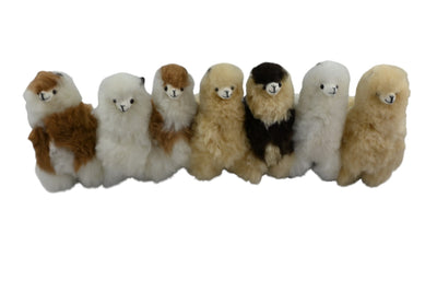 Baby Alpaca Stuffed Animal Doll Size Medium 9"