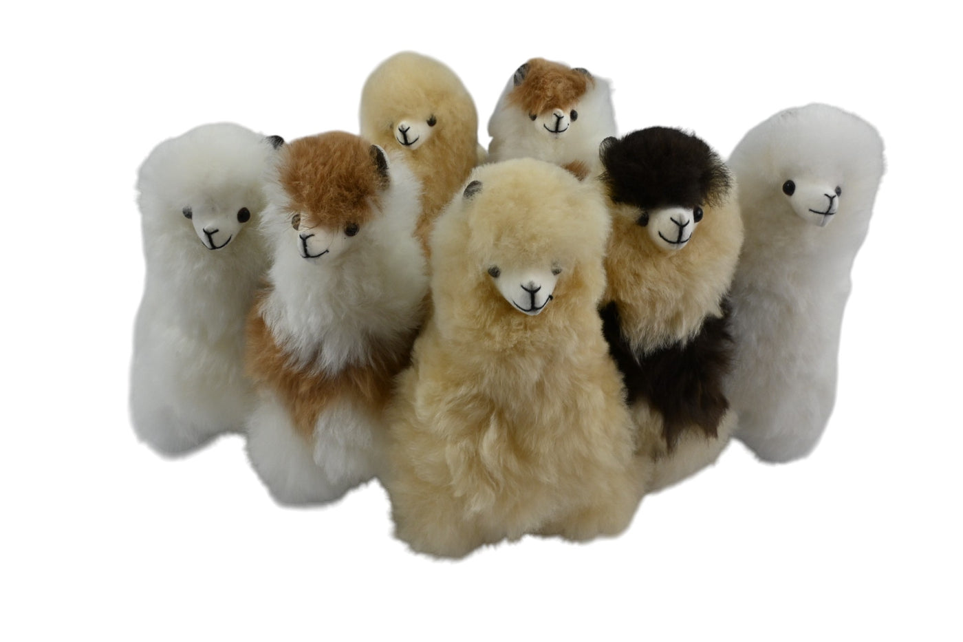 Baby Alpaca Stuffed Animal Doll Size Medium 9"