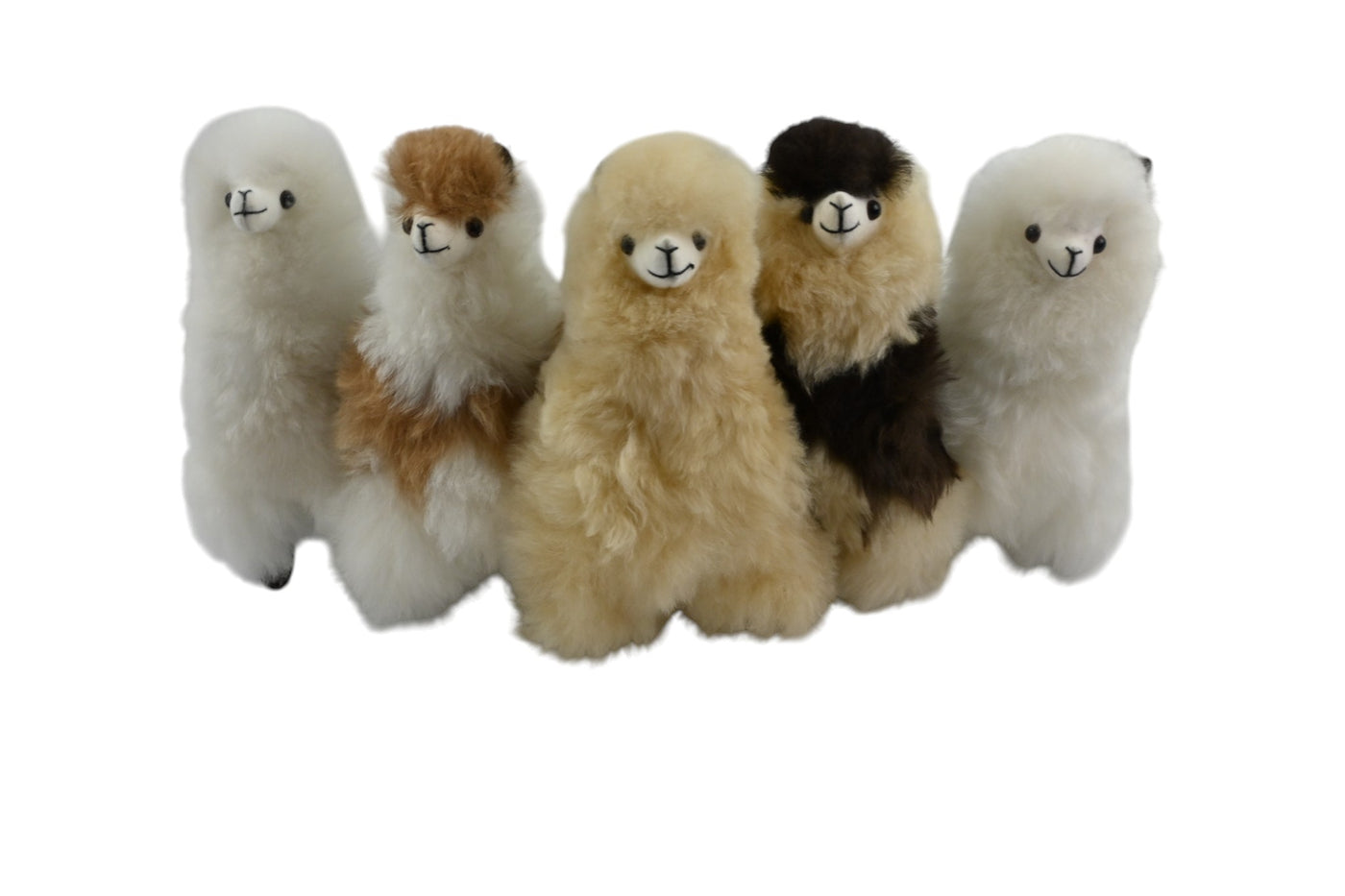 Baby Alpaca Stuffed Animal Doll Size Medium 9"