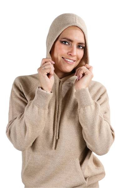 Unisex Baby Alpaca Pullover Hoodie