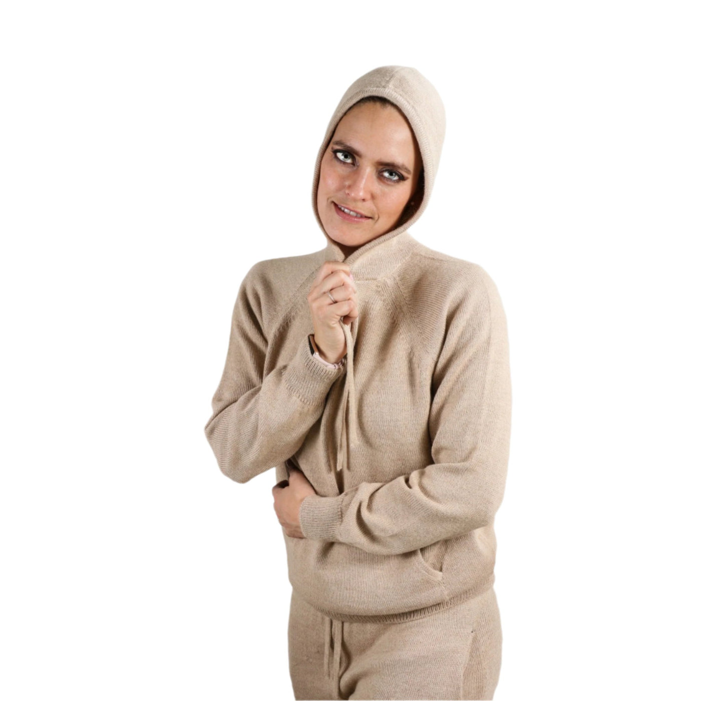 Unisex Baby Alpaca Pullover Hoodie