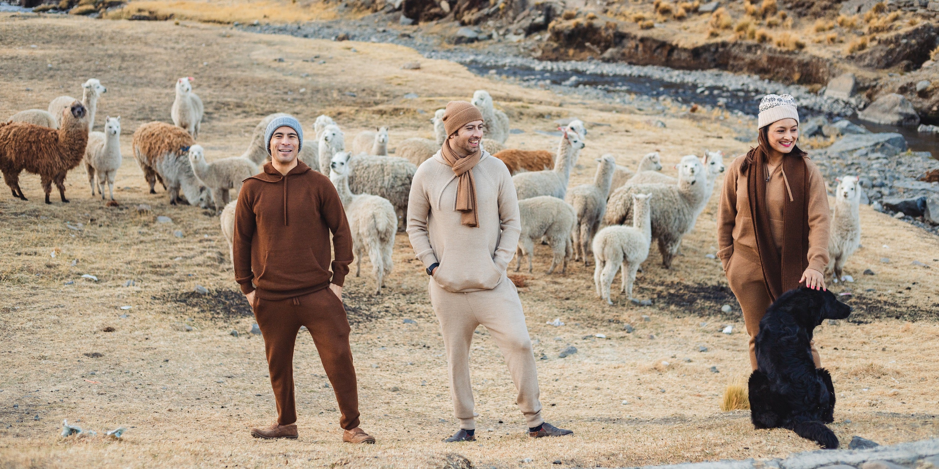 Luxury Alpaca Clothing | Men's Alpaca Sweaters & Accessories