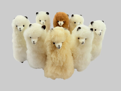 Baby Alpaca Stuffed Animal Doll Large 12"