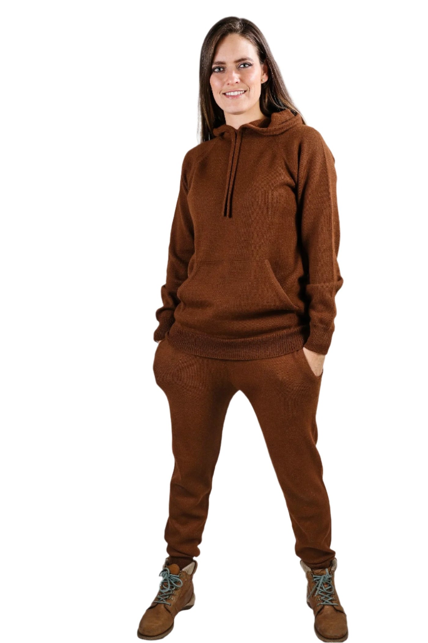 Unisex Baby Alpaca Pullover Hoodie