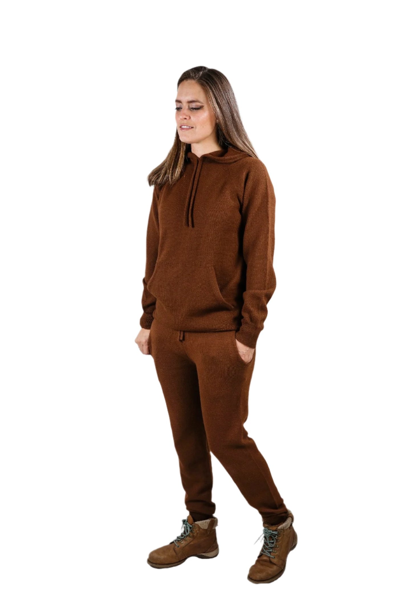 Unisex Baby Alpaca Pullover Hoodie