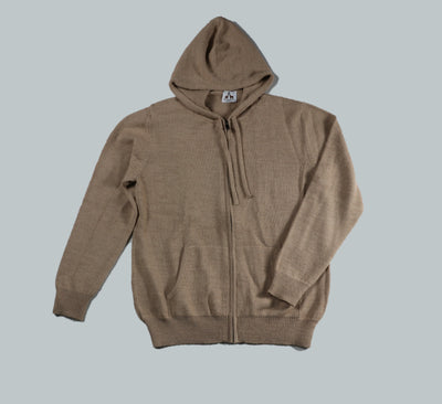 Baby Alpaca Full Zip Hoodie - Unisex