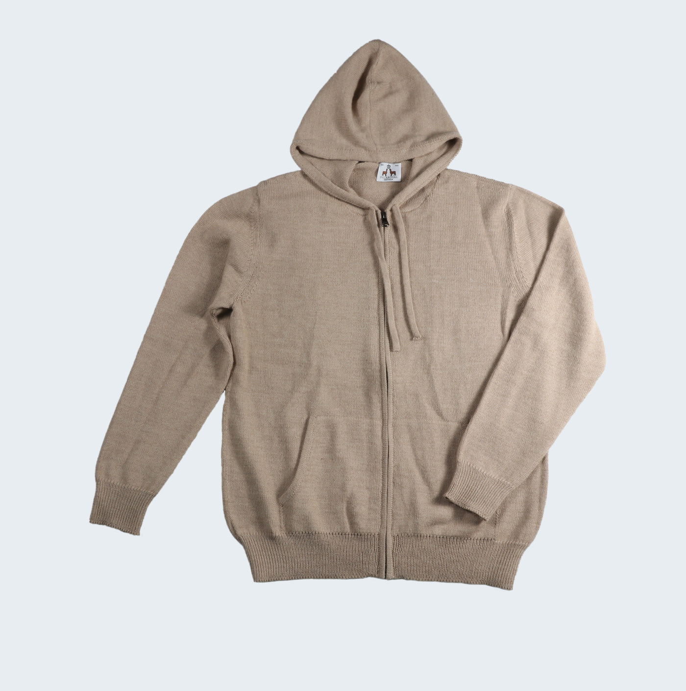 Baby Alpaca Full Zip Hoodie - Unisex