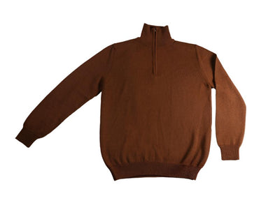 Men's Baby Alpaca 1/2 Zip