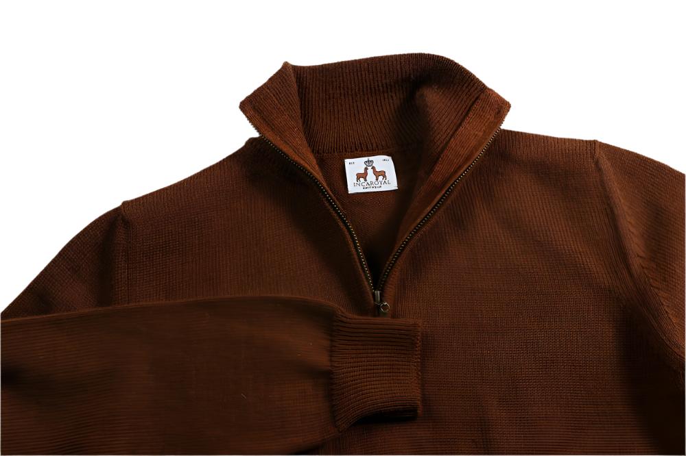 Men's Baby Alpaca 1/2 Zip