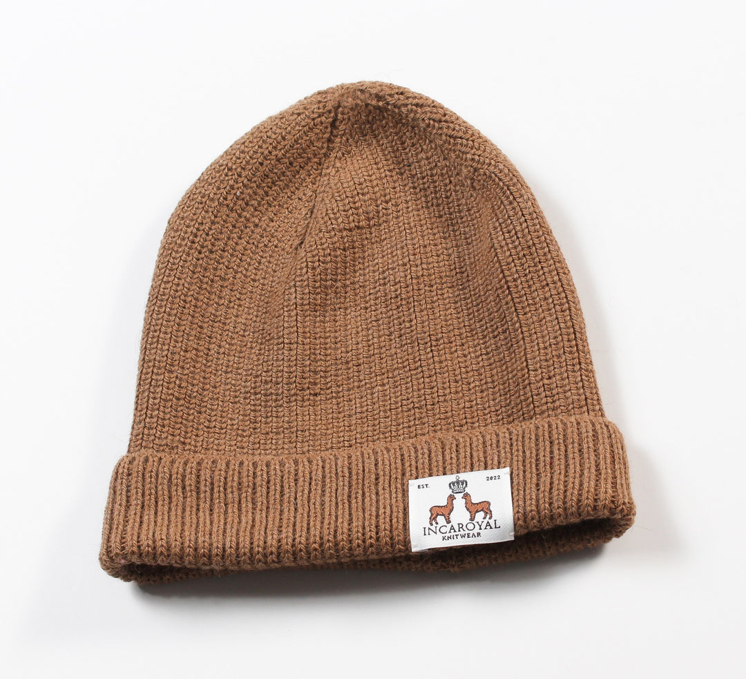 Baby Alpaca Beanie | Rib Knit Hat | Soft Alpaca Cap – INCA  display picture 3